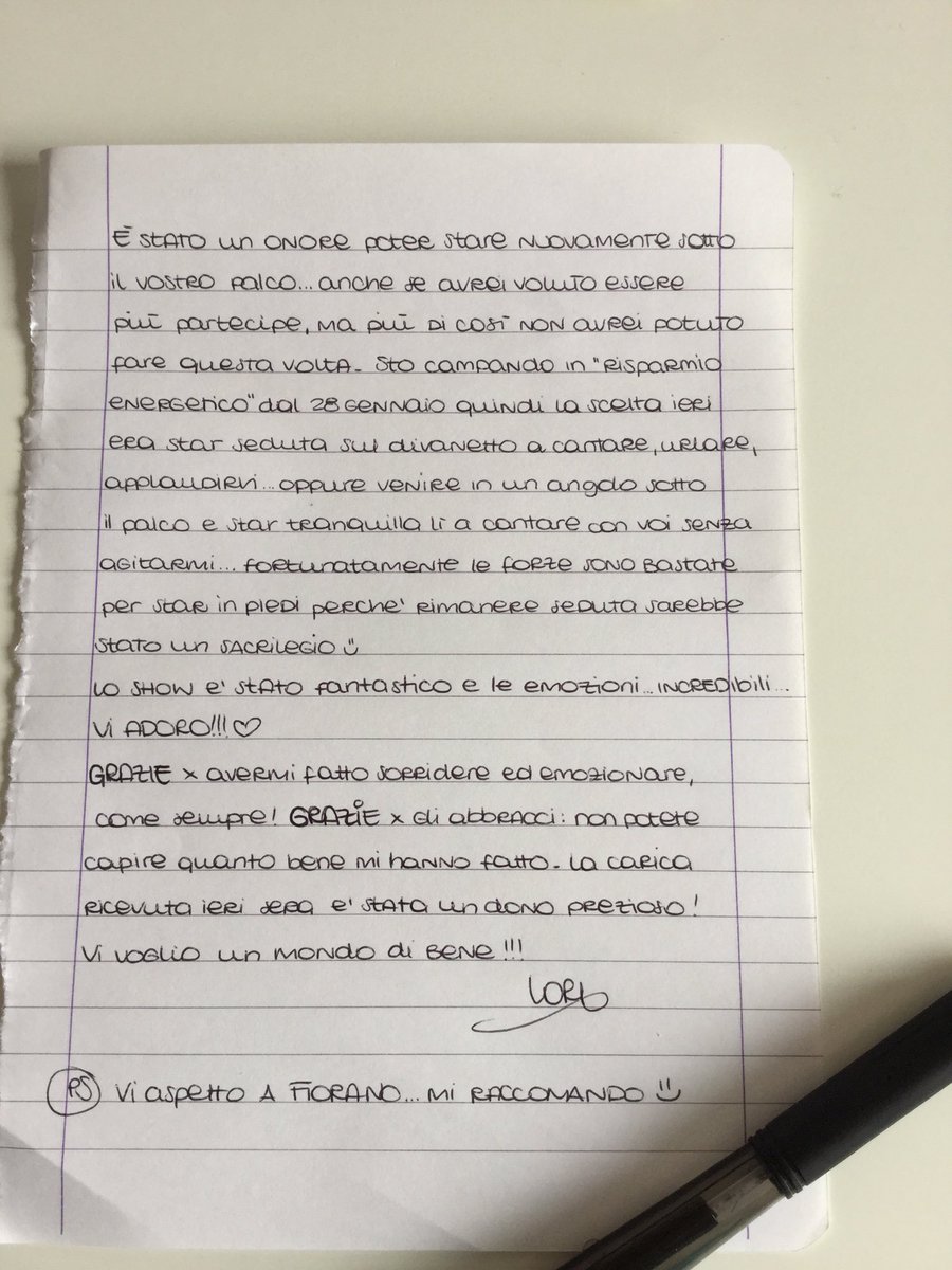 NaNaLoRe2F's tweet photo. @roofio @fin2danti carta&amp;penna funzionano sempre bene se 140 caratteri non bastano più x esprimere alcuni pensieri😊 https://t.co/BIJPVa9ipi