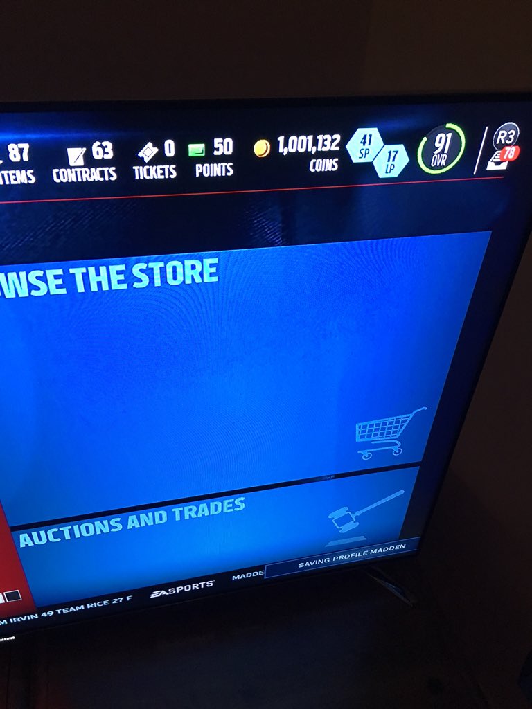 RavensMut_'s tweet photo. If anybody has 50$ via visa gift card! I will give u one million madden coins! Need gone quickly❗️❕ https://t.co/o0jL0UBTvy