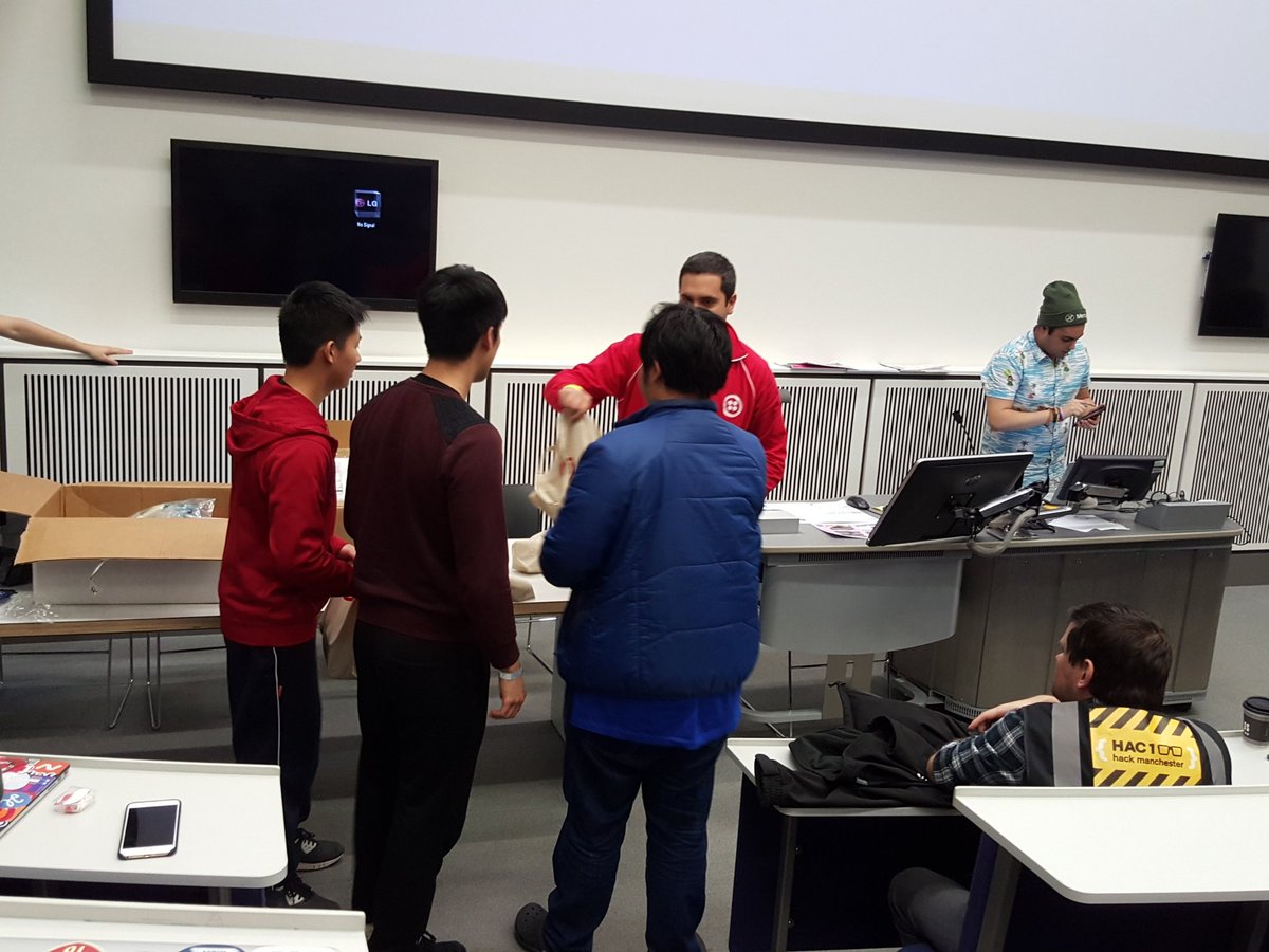 StudentHack's tweet photo. Team PhoneMagnet the Twilio prize for sickest Twilio hack! #StudentHackIV https://t.co/UHuxwtgd2X