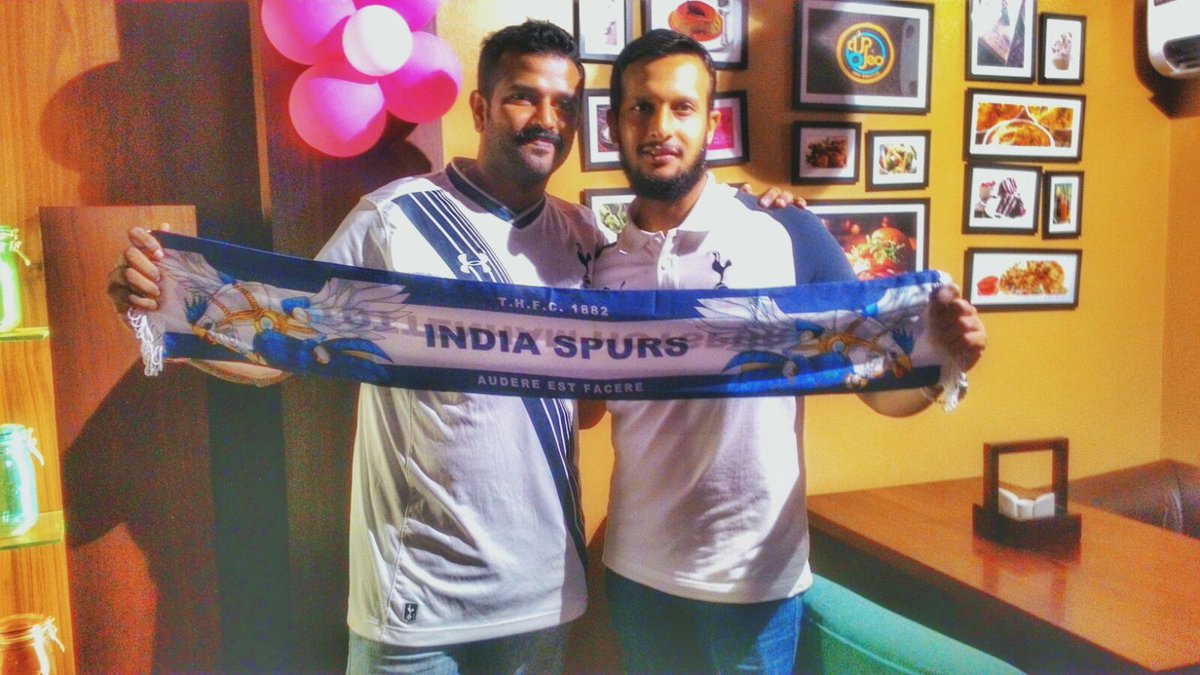 IndiaSpurs's tweet photo. Here are yesterday's Screening pictures from Calicut! 
Includes a lovely Spurs supporting couple! 
#COYS https://t.co/N6Eux084Sg