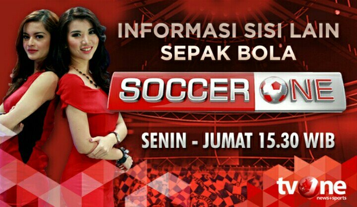 Besok udah senin, jangan lupa saksikan Soccer One <a href="/tvOneNews/">tvOnenews</a> bersama <a href="/ovidian/">ovi dian</a> dan <a href="/kantywidjaja/">Kanty Widjaja</a>