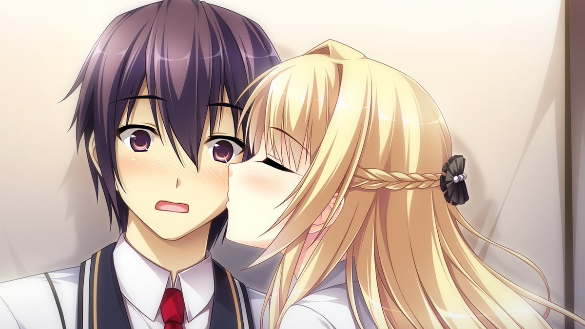 _AnimePictures's tweet photo. A surprised #Kiss will always make someone #Happy :) https://t.co/vpp20MRDPJ