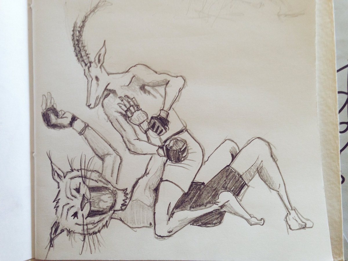 RiniMMA's tweet image. #ufc196 gazelle reckoning