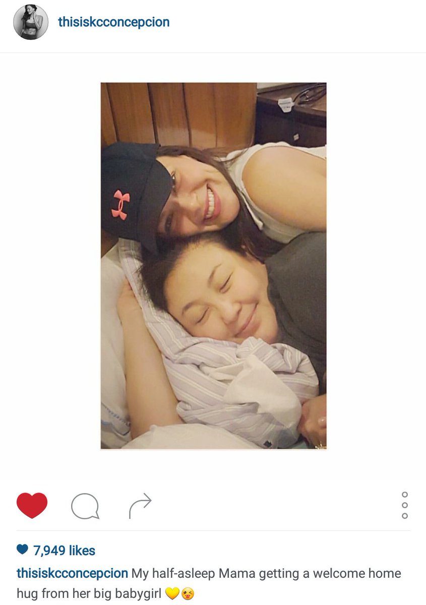 HerzigKristina's tweet photo. That's why these two are blessed because they love their mothers! 💙❤💜 @pjpcom @kc_concepcion https://t.co/CSfn8yInuR
