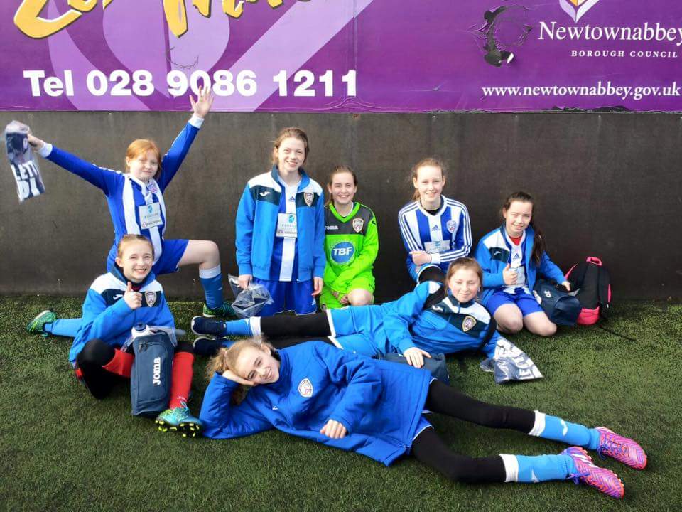 CFCA_2008's tweet photo. The Under 13 Girls enjoyed a fantastic morning of football at The Valley Leisure Centre today. https://t.co/HkO73V5Sv9