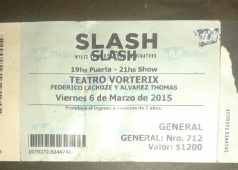 MylesUruguay's tweet photo. @MylesKennedy @Slash Hoy hace un año del show de mi vida ! Gracias chicos !! #vorterix2015 #woftour #smkc #amor !!!! https://t.co/tBLE6WLEKH
