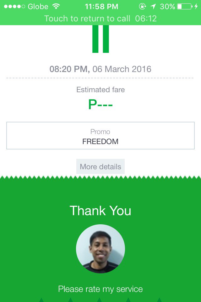 ilovevidahman's tweet photo. Thanks for the ride. πππ #FreeGrabBike #GBSavesTheDay #GrabBikePh @grabph https://t.co/zKHU0B6nh3
