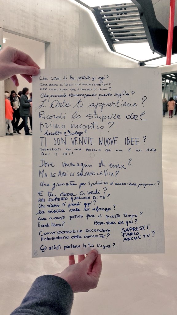 Studio_Pivot's tweet image. Anche @Studio_Pivot oggi partecipa ad #OSMOSIS al @Museo_MAXXI @ValerioROrlando #arte #musei #EducationalDay
