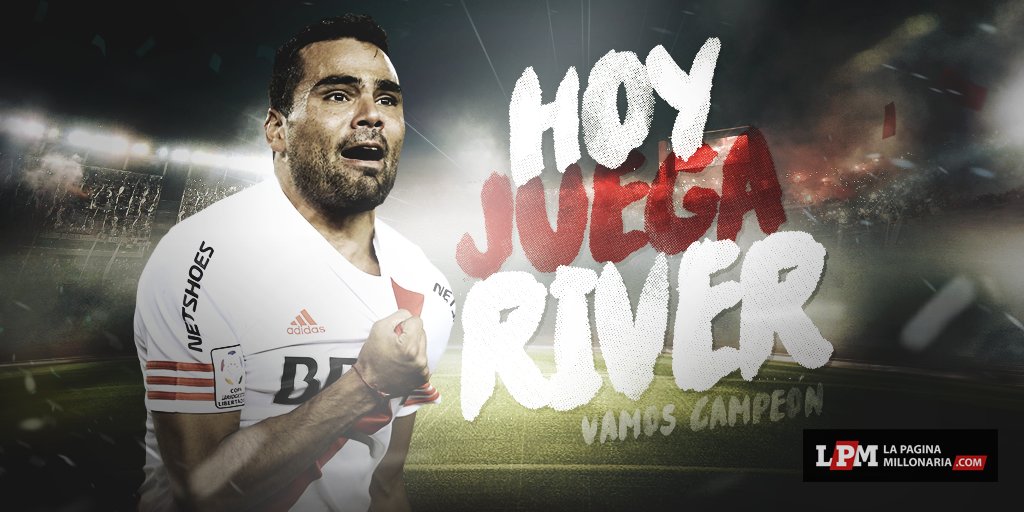 RiverLPM's tweet image. #HoyJuegaRiver El campeón de América va por el Superclásico. ¡Vamos Millonario! bit.ly/river-boca-dat…