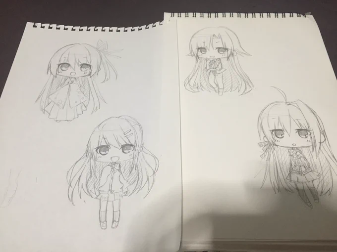 左から
舞ちゃん洸ちゃん透華ちゃん澄怜ちゃん#ピュアリケ 
