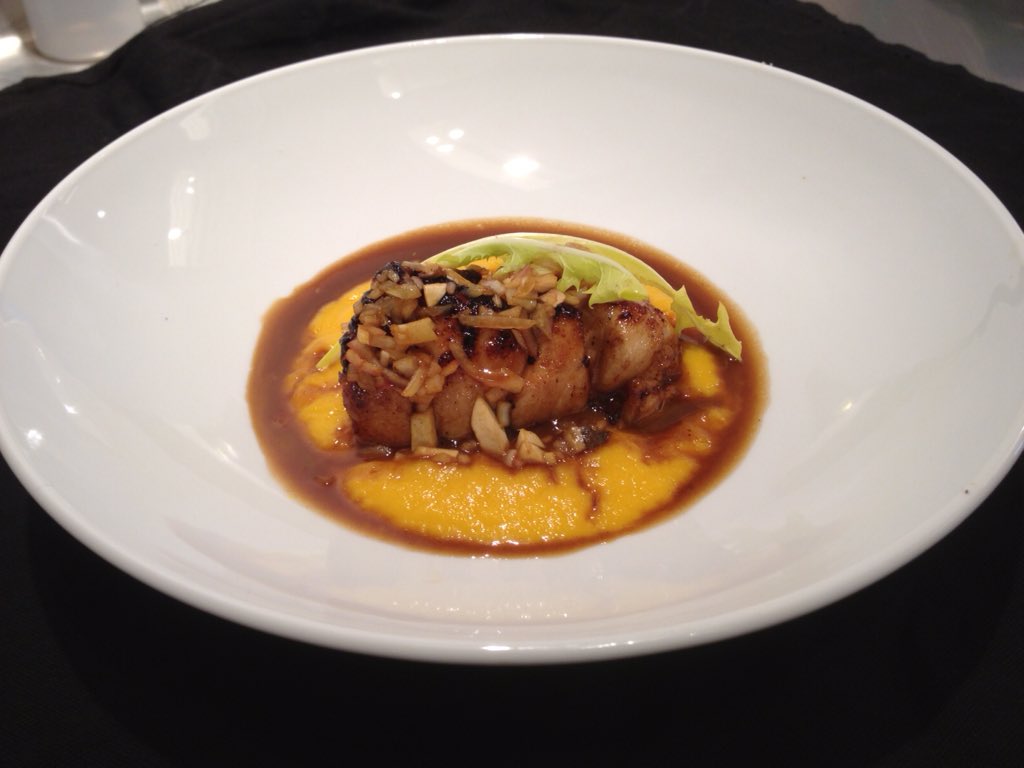 tripierdefrance's tweet photo. Voilà la création de @Laurentfavier #ris de #veau bravo chef ! #DefiCreatif @OmnivoreWorld https://t.co/C9dSfEIUJl