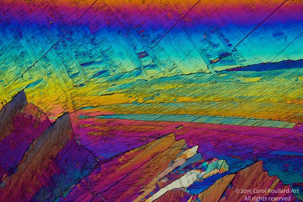 CRoullardArt's tweet photo. Metallic Mountains - micro-crystal art #sciart #micrscope #abstractart https://t.co/OlOfTImWXP