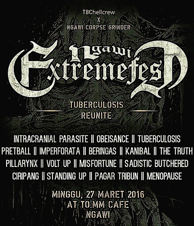 Hey hey kids !! kita kembali bergema dikota kebanggaan kita. ada banyak band gila dan keren.Ramaikan (T.B.C reunite)