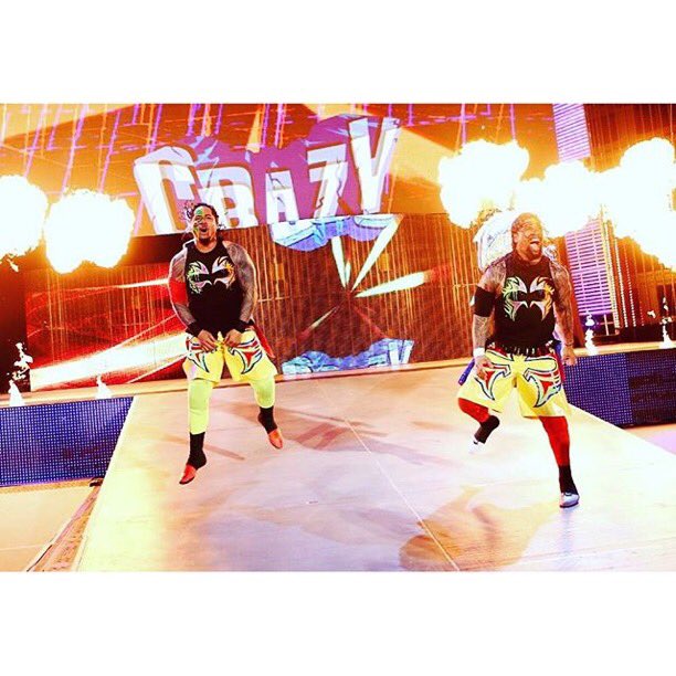 tha__usos's tweet image. Nobody in the wwe stay hyped like the usos @WWEUsos @WWETheJimmyUso @JeyUceWWE