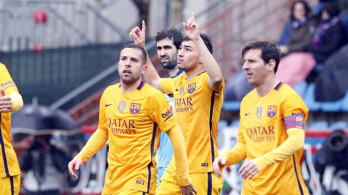 fcbarcelona_ara's tweet photo. دوري #الليغا: #برشلونة يسحق مضيفه إيبار برباعية نظيفة في إيبوروا ويعزز موقعه في قمة جدول الترتيب
#RayoFCB #FCBlive https://t.co/UWJbqqnC96