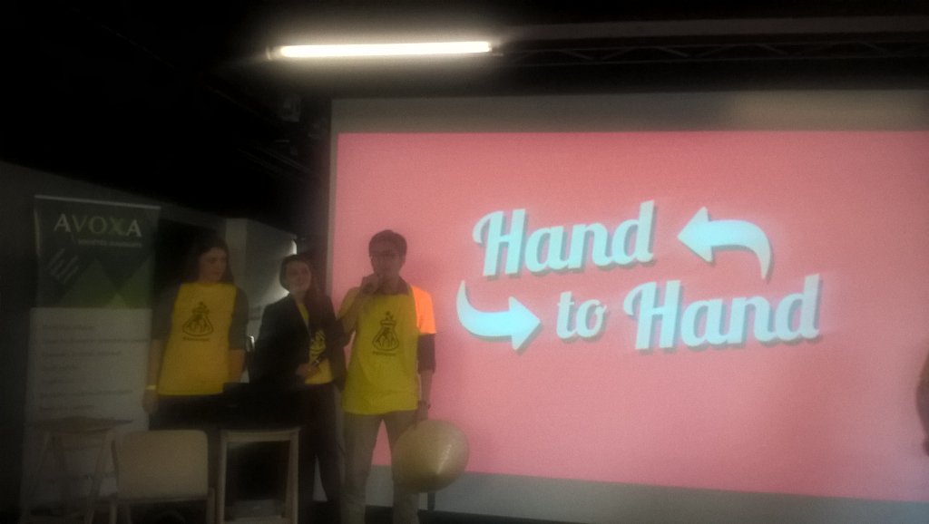 AIRe__s's tweet photo. .@m1sleb on stage #swrennes #handtohand https://t.co/qaC3AJE5us
