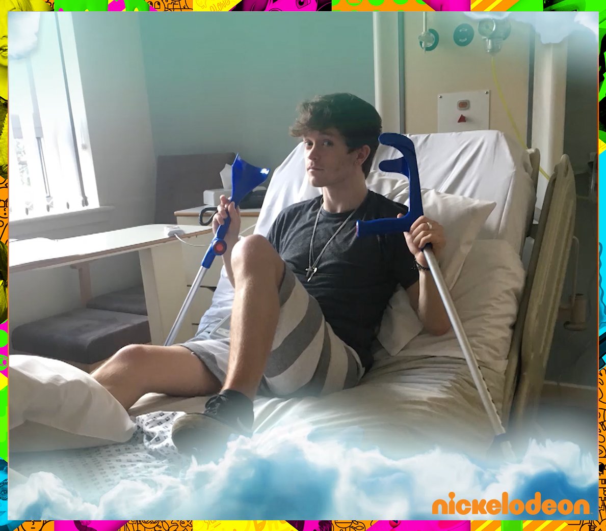 Aww Poor <a href="/TheVampsCon/">Connor Ball</a>! We hope you get better soon! @TheVampsBand #KCA #LaunchParty