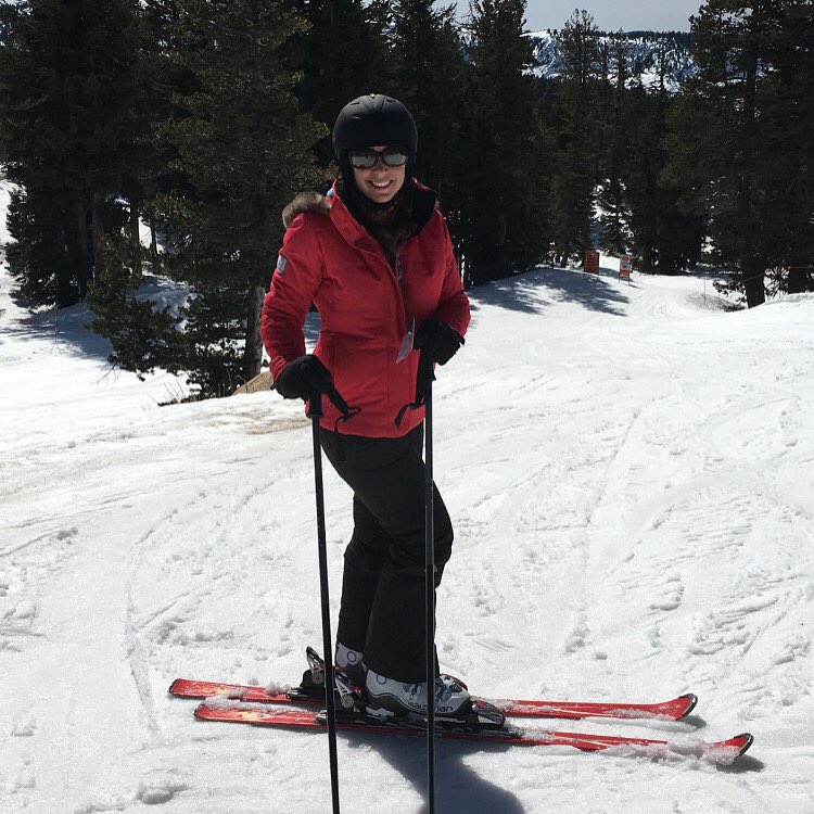 Enjoying the mountains!!! #snowbunny #sierraattahoe