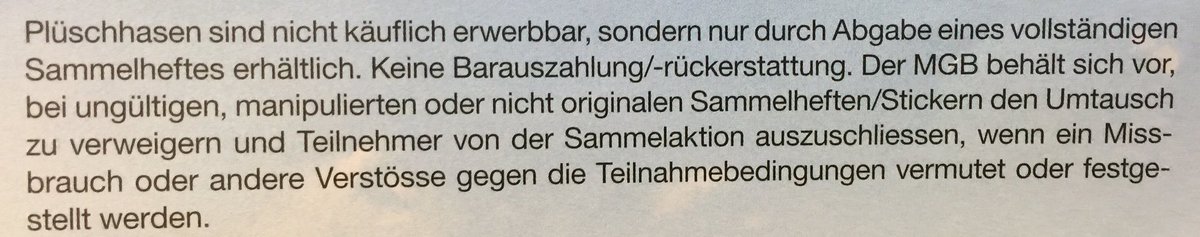hfuecks's tweet photo. Good thing Migros prepared themselves for Plüschhasenabzocker #DasProblemIst https://t.co/KtozdXq0o7