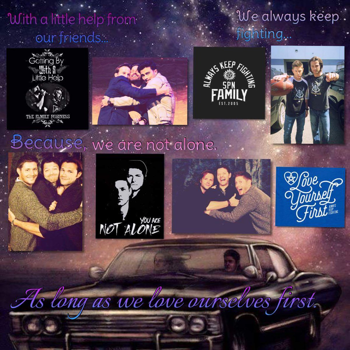 khorybannefin's tweet photo. #J2M #R2 #AKF #YANA #TWLOHA #GettingByWithALittleHelp #LoveYourselfFirst #SpnFamilyMovement https://t.co/KsDYvTQ1mh
