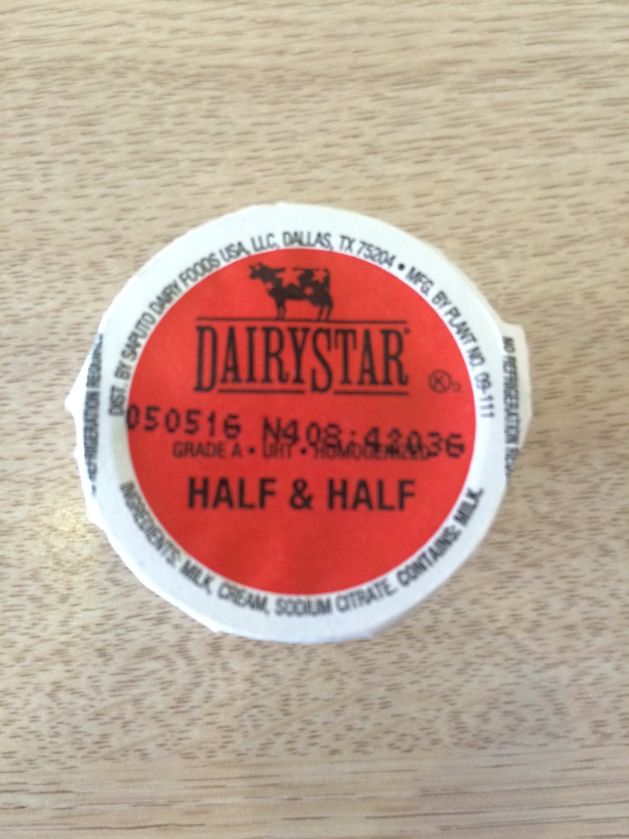 gmosandoval's tweet image. Million dollar idea: instead of half and half; how about one and one? So we have enough of both. #cantmath
