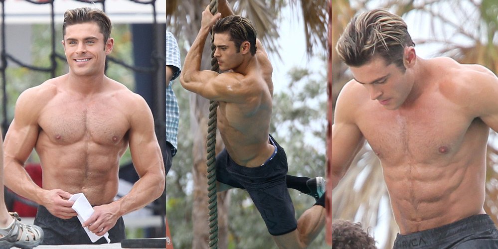 GAFollowers's tweet photo. Zac Efron goes SHIRTLESS for new film, 'Baywatch' set to film in Savannah, GA. (MORE PICS) https://t.co/2ClN5Jy3l4 https://t.co/eQl4hSKUTL
