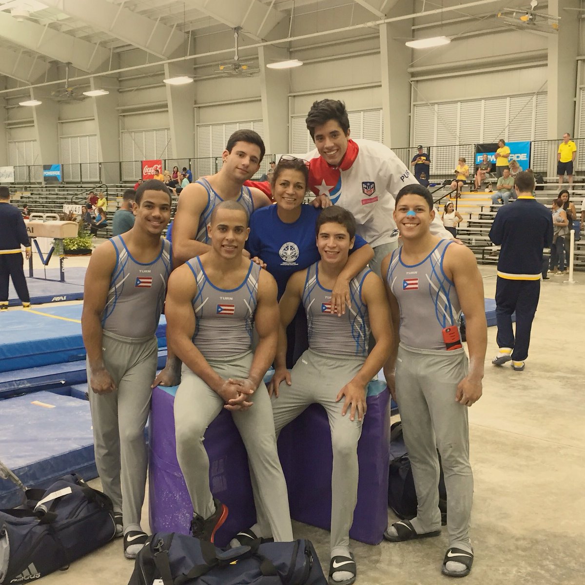 luisriverapr's tweet photo. Gymnastics Challenge and National Championship. Llevando de la mano a esta nueva generación. https://t.co/nPg8v3s3mE