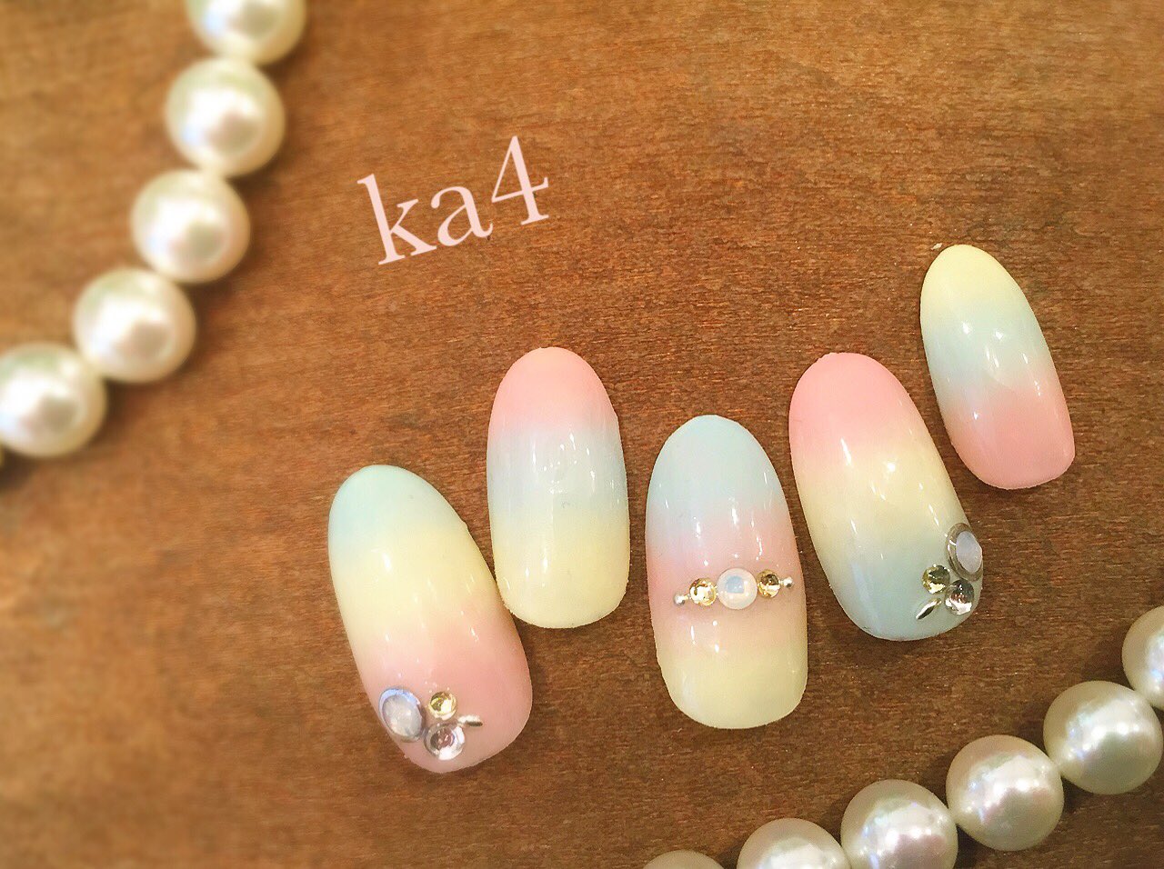 تويتر Ka4 Art على تويتر ネイル Nail ジェルネイル Gelnail 春ネイル 春色 カラグラ グラデーション パステルカラー 3色グラデ マカロンカラー 女子力 Kawaii Ka4 T Co Hg1qijpuyg