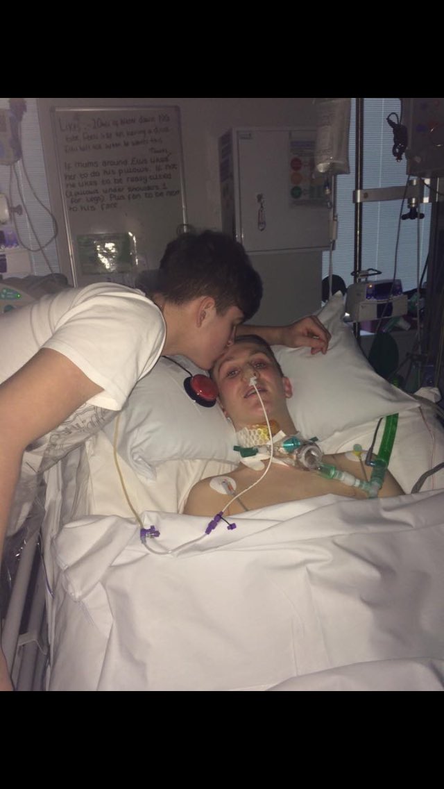 leannefallon's tweet photo. @PushPowerPromo pls RT for @teamellis suffered life changing neck/spine injuries playing football #teamellis https://t.co/d4RW39Yyg9