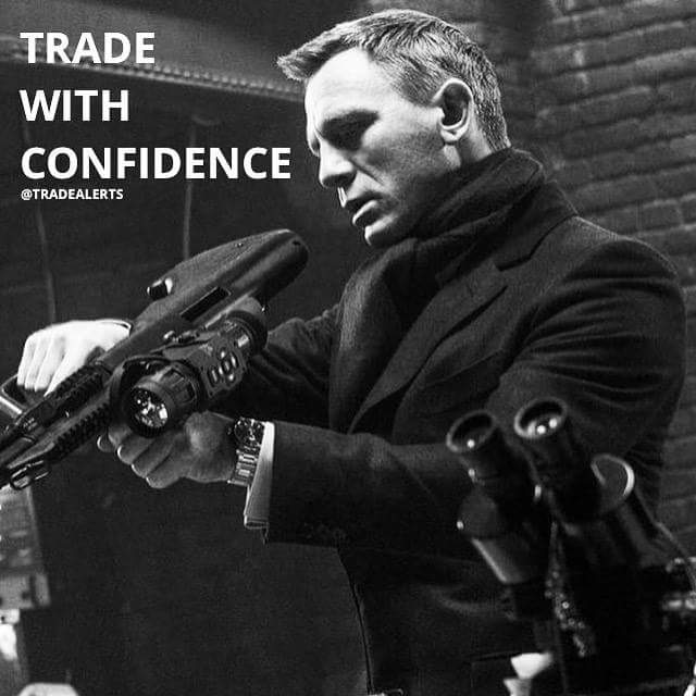 If you're not trading with confidence then don't trade at all. Patience is key. Markets open today!
