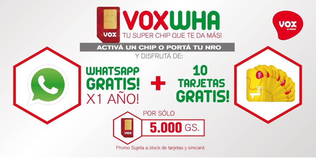 voxpy's tweet photo. Por 5MIL llevá tu #CHIPVOX y aprovechá esta promoción de locos. https://t.co/hMOmFeBfQk
