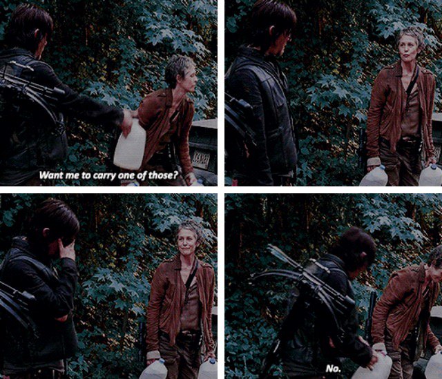 Who misses Daryl and Carol together? #Caryl #carolpeletier #daryldixon <a href="/wwwbigbaldhead/">norman reedus</a> <a href="/mcbridemelissa/">Melissa McBride</a>