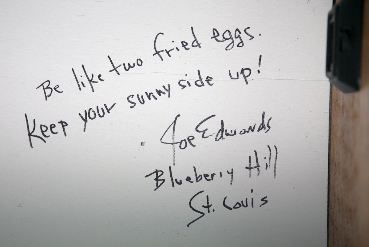 BlueberryHillMO's tweet photo. RT @RoadtripNation: Keep your sunny side up! Great #RVwisdom from Joe Edwards, owner of @blueberryhillMO. https://t.co/8RRseLqfqb