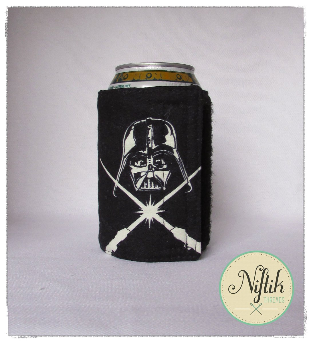 Glow-in-the-Dark Darth Vader Cozy, buy now at niftikthreads.com