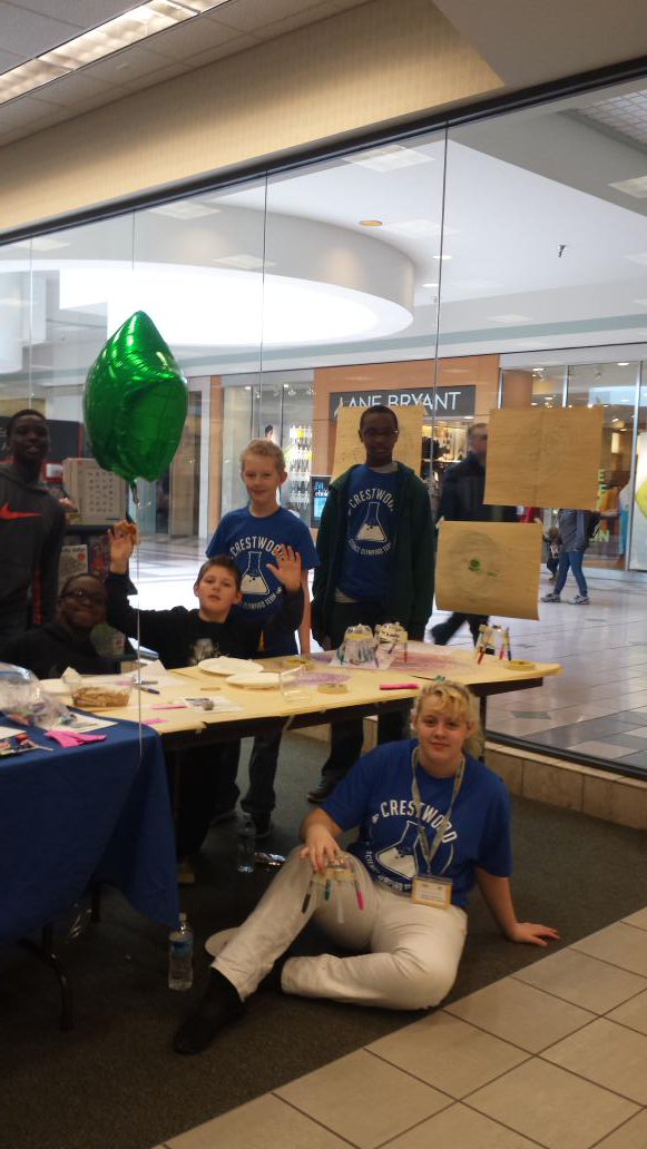 tmbruley's tweet photo. CMS Science Olympiad at Barnes and Noble today. Come out and support them.#cmscavalier https://t.co/vwXNkHYDxz