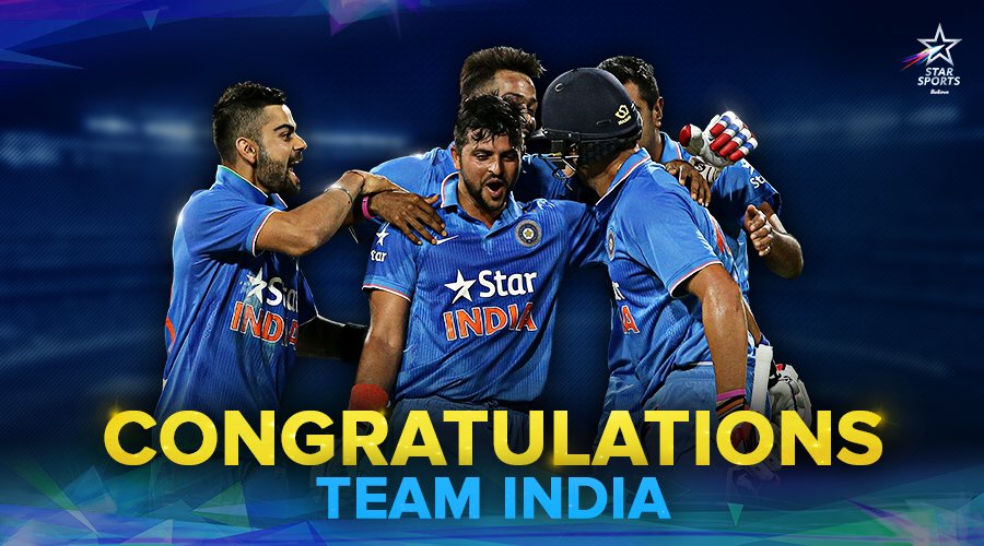 Rezultat slika za congratulations team india