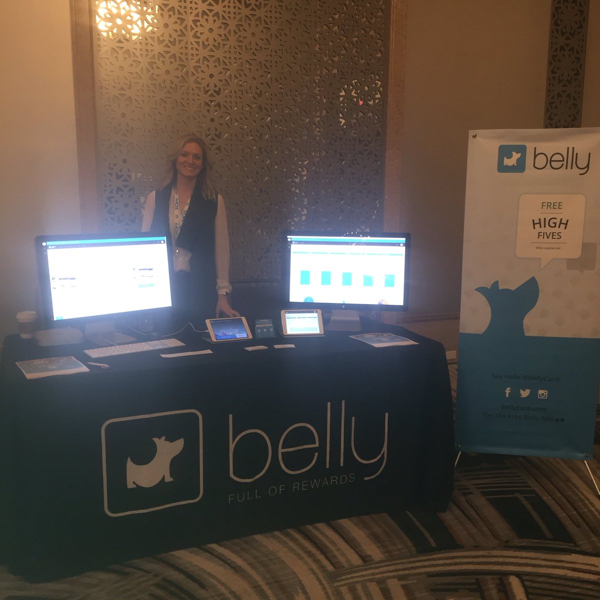 LaurenLicata's tweet image. Holding down the fort at #lsabootcamp @BellyCard @carlydeitrich