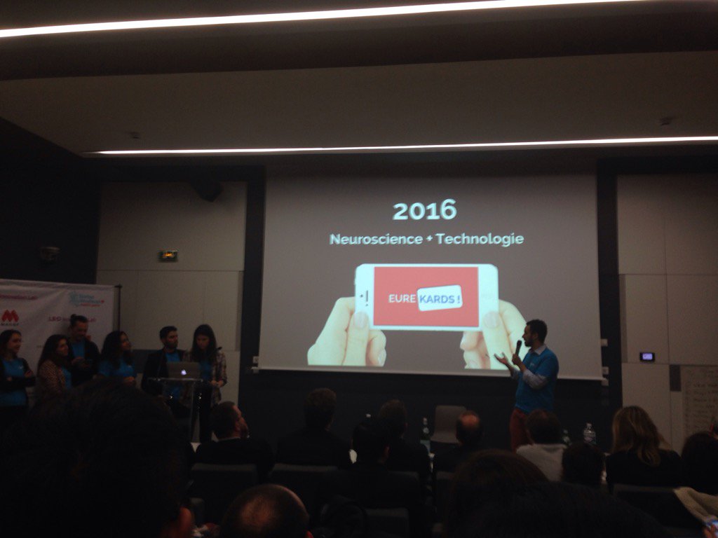 okplaisir's tweet photo. Eurekards, l'app qui risque de créer des amphis de médecine deserts sous peu ! #SWHParis https://t.co/OG0OaMDCGb