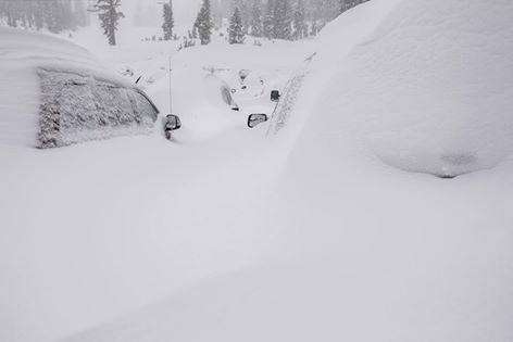 SnowForecast's tweet photo. Mammoth snow @MammothMountain - just passed the 300 inches season-to-date snowfall tally https://t.co/q4DxUQzIr2
