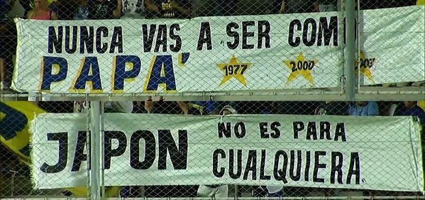 ArtilleryTeamTw's tweet photo. Hoy antes de comenzar el partido,recorda esto gallina...
#HoyMasQueNuncaCABJ 💙💛💙 https://t.co/QXtYf81wgX