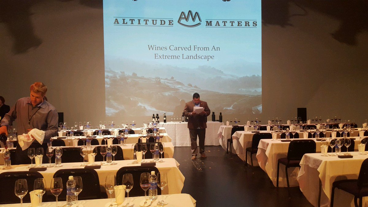 Altitude Matters. Almost time for the VIP Symposium. #CabFestNapaValley