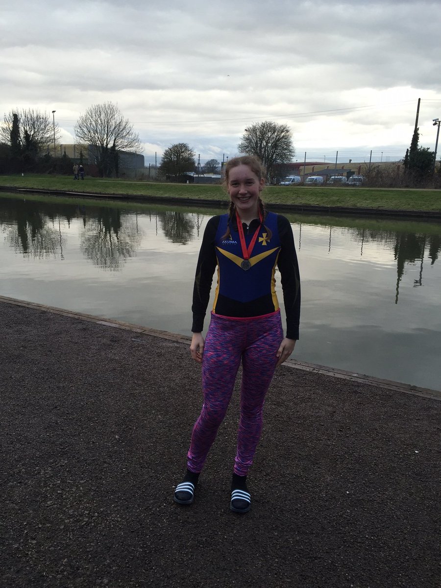 Esme B fast becoming a K.E.S. rowing legend, 3 open events so far this year, 3 wins