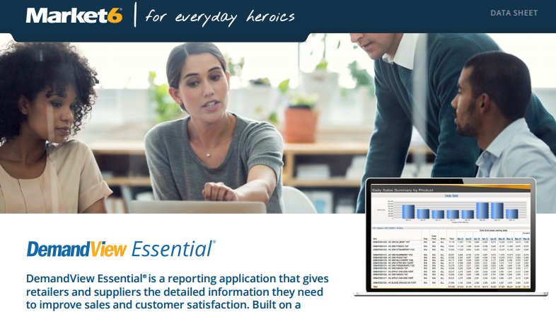 M6Analytics's tweet image. #CPG companies: Build your relationship with @Kroger using DemandView:  market6.com/applications/m… #collaboration