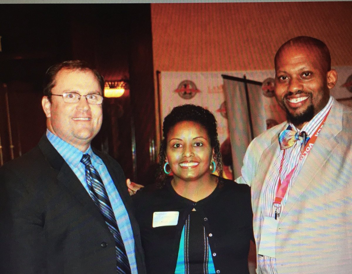 DrShenequa's tweet photo. #TABSE2016 Russ Reeves, Dr. Shenequa Miller, and Rasheed Rasshan #RockwallISD https://t.co/s3KUmNIPwU