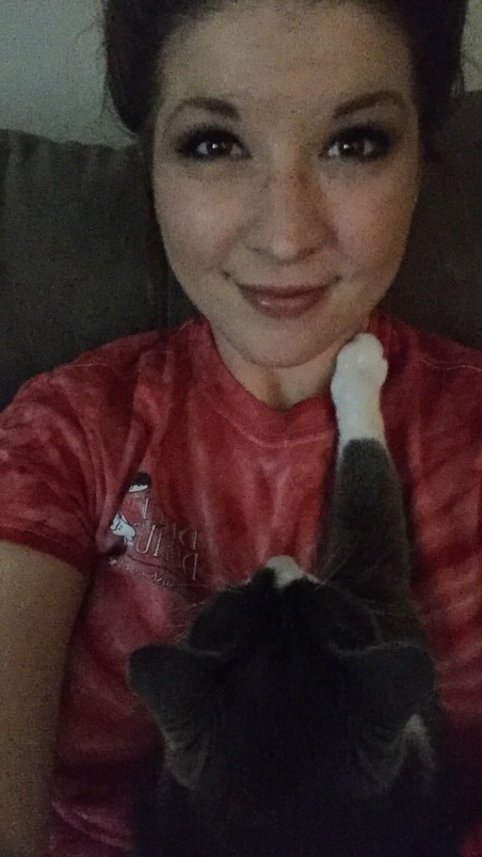 MissManda24's tweet photo. Sunday funday with this wee peanut 🐈💛 https://t.co/TUZOdVm1Rn