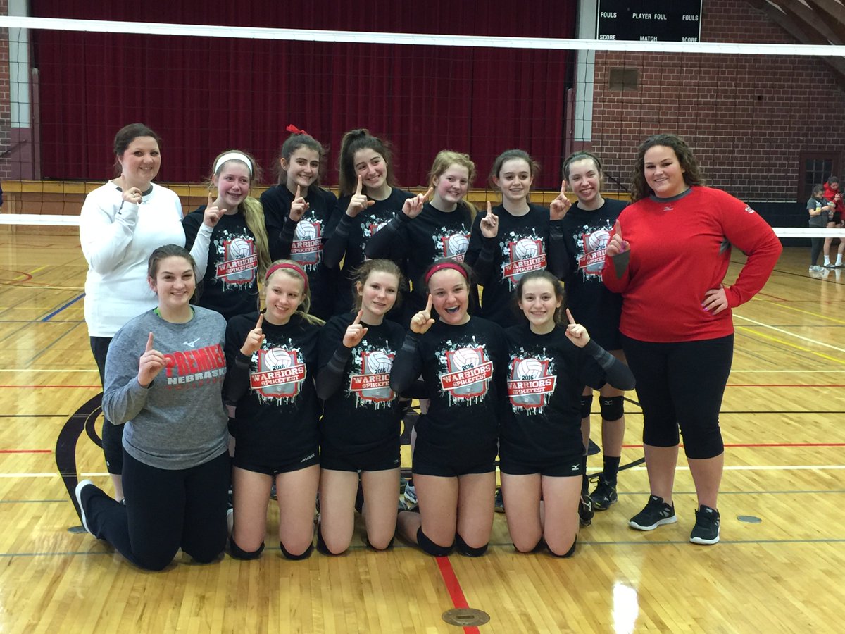 Premier 14 Silver - Champions Union College Warrior Spikefest! Congratulations ladies! <a href="/Premier_VB/">Premier Nebraska VB</a> #GoPremierVB