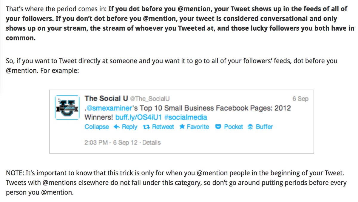 bfraley's tweet image. I still see this A LOT on @twitter.
Here's why your followers may not be seeing your posts:
thesocialu101.com/tips-tricks-wh…