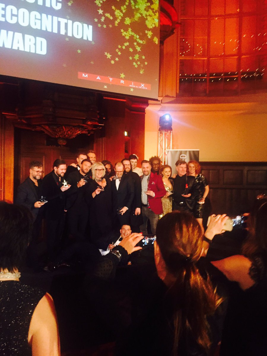 hji's tweet photo. Congrats to the @Matrixhaircare artistic team #matrixpowered https://t.co/c2R7rJYPZg