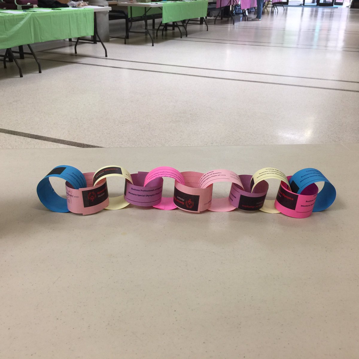 Barreto65B's tweet photo. #BPAMT Special Olympics Chain of Love fundraiser https://t.co/0Kny6zpq52