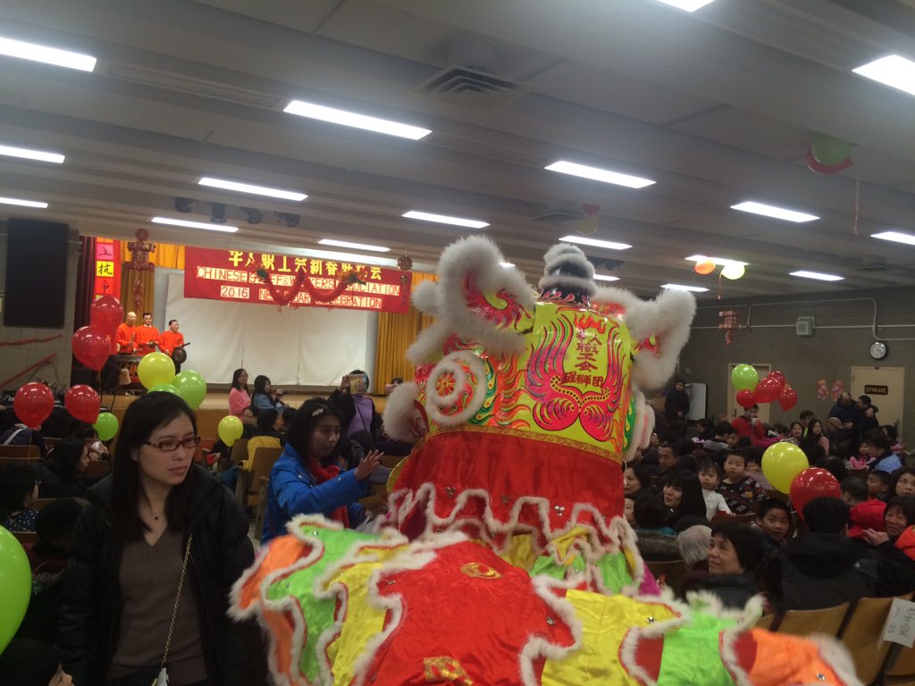 ChrisMarteNYC's tweet photo. Great lunar new year celebrations with Chinese staff & workers association. #district65 #yearofmonkey https://t.co/JI1yw9LGrm